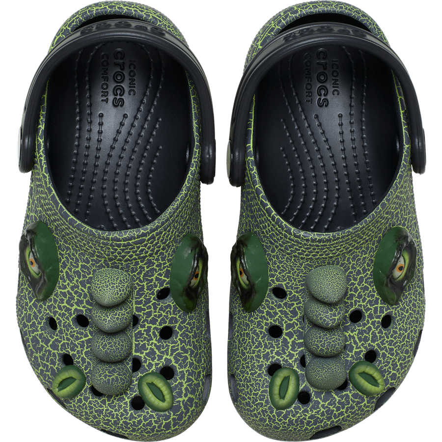 Crocs - Toddler Classic IAM Scary Dino Clog for Kids