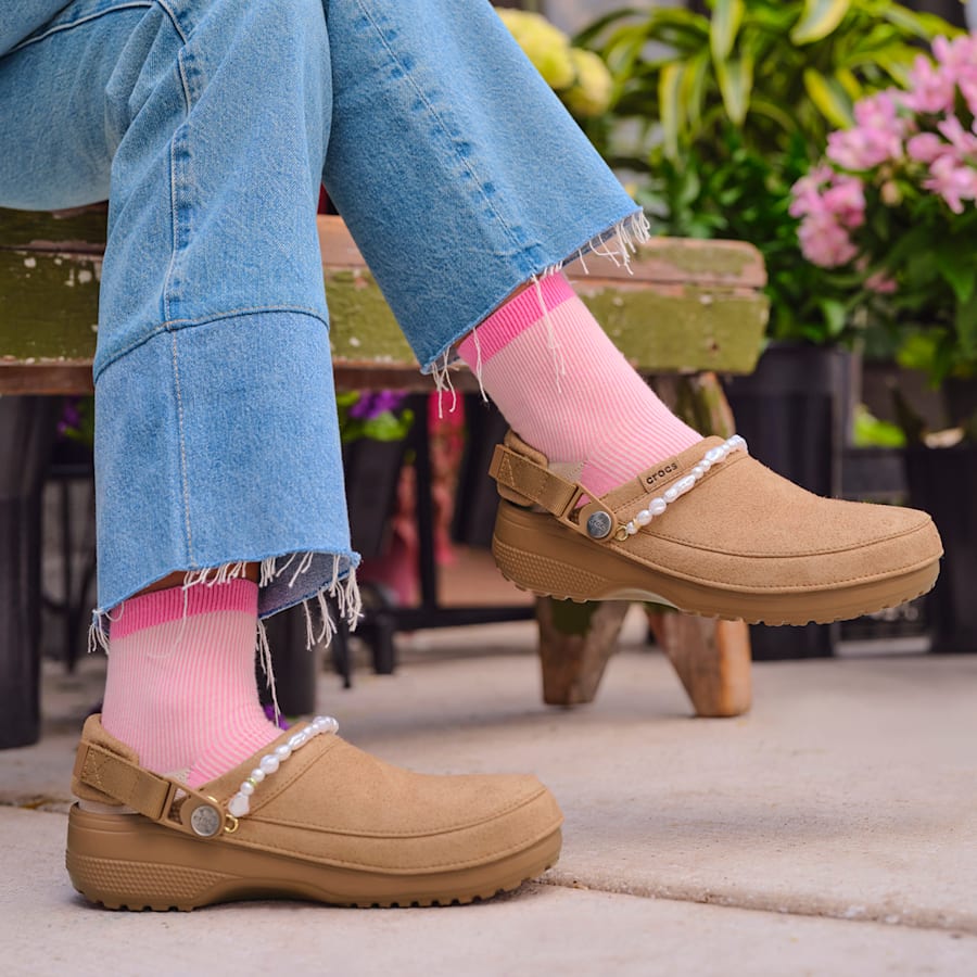 Crocs - Classic Crafted Vegan Suede Clog for Women|Men