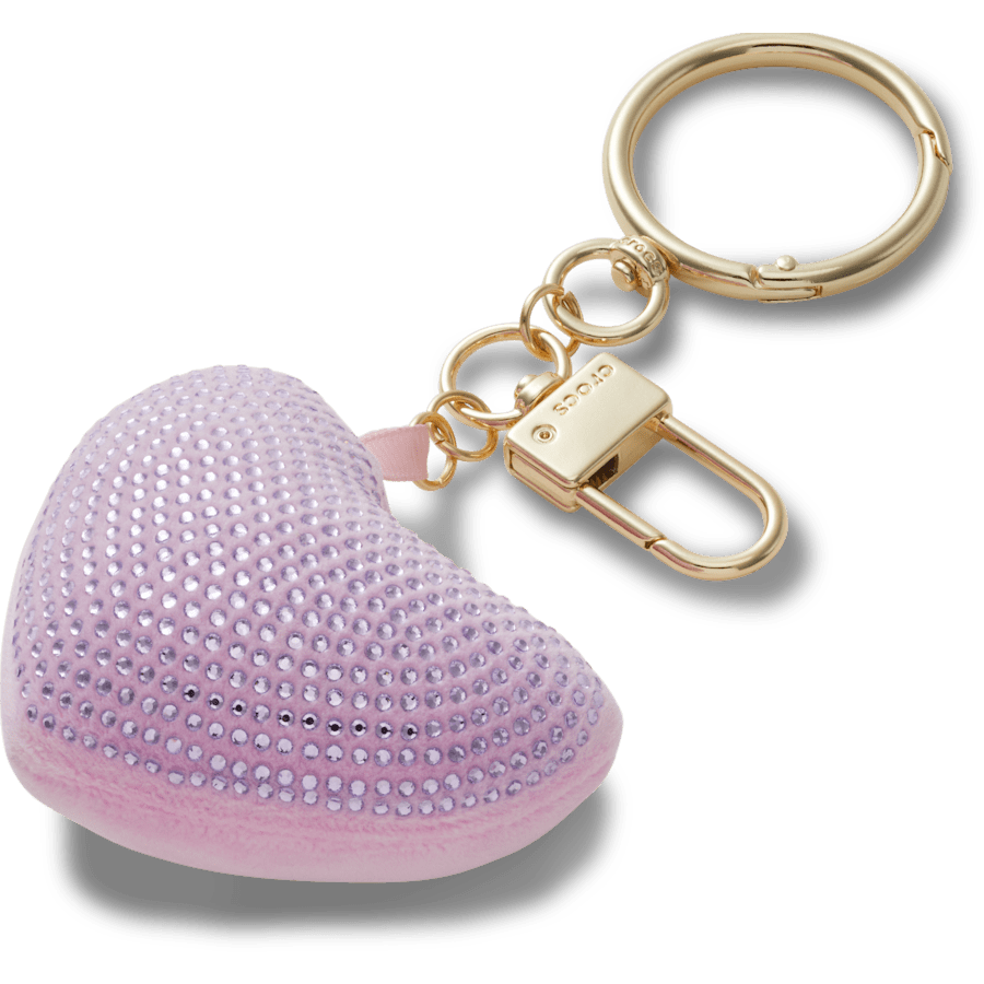 Crocs - Plush Gem Heart Bag Charm for Women|Kids