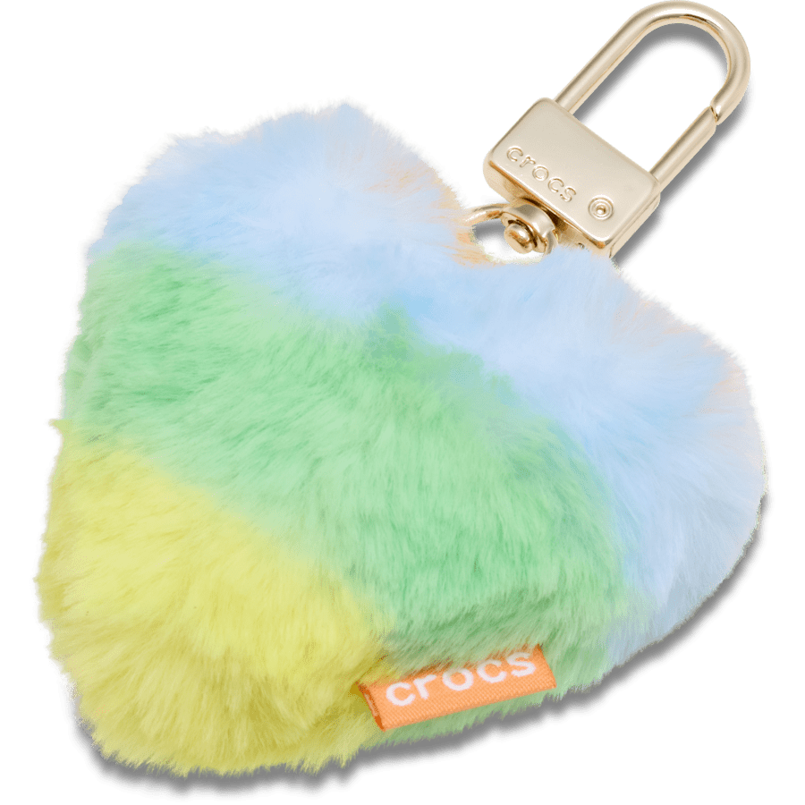 Crocs - Plush Heart Bag Charm for Women|Kids