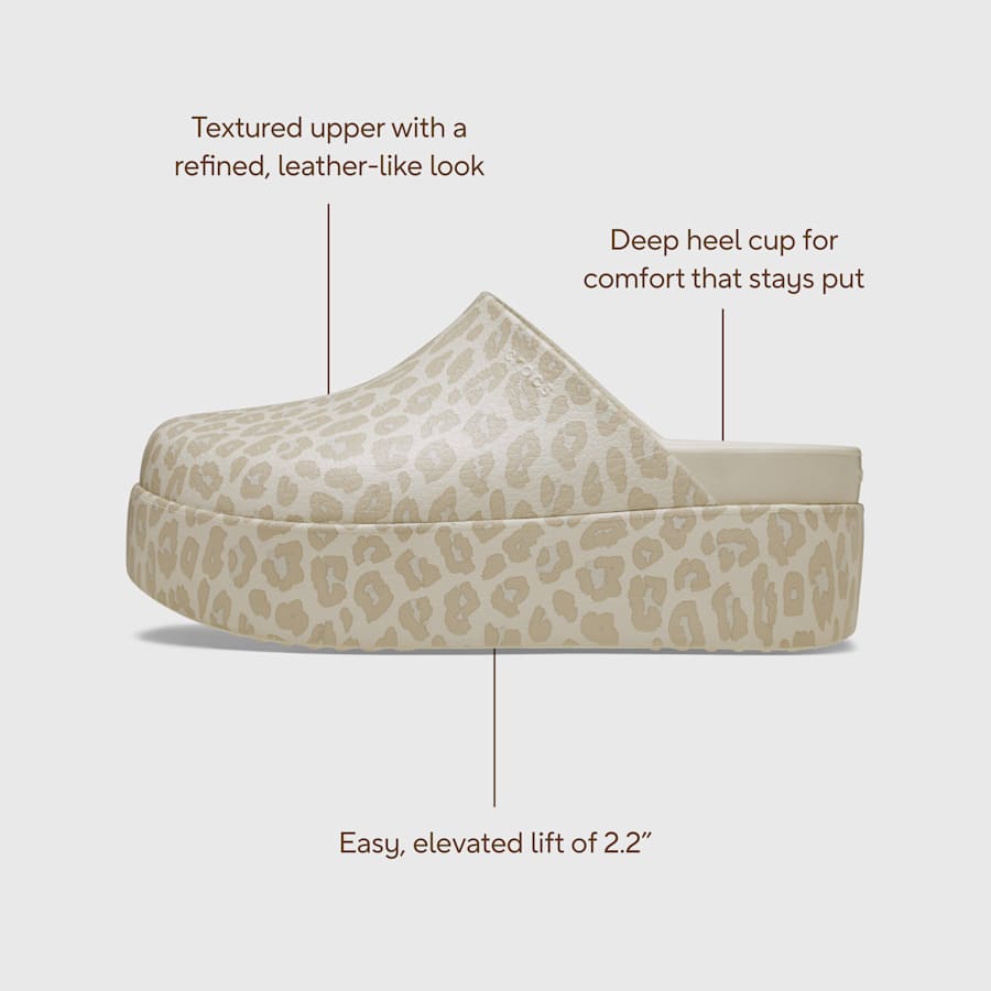 Crocs - Dylan Platform Animal Clog for Women
