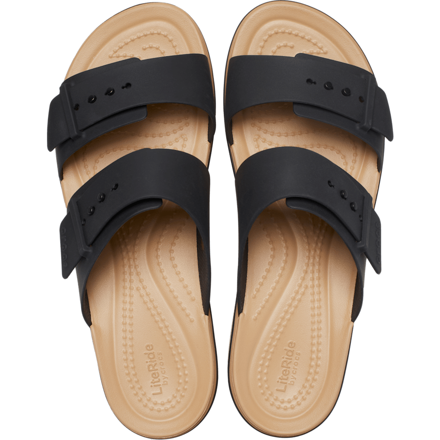 Crocs - Brooklyn Buckle Matte Wrap Low Wedge for Women
