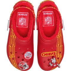 Crocs - NFL Kansas City Chiefs Classic Lined Clog for Women|Men