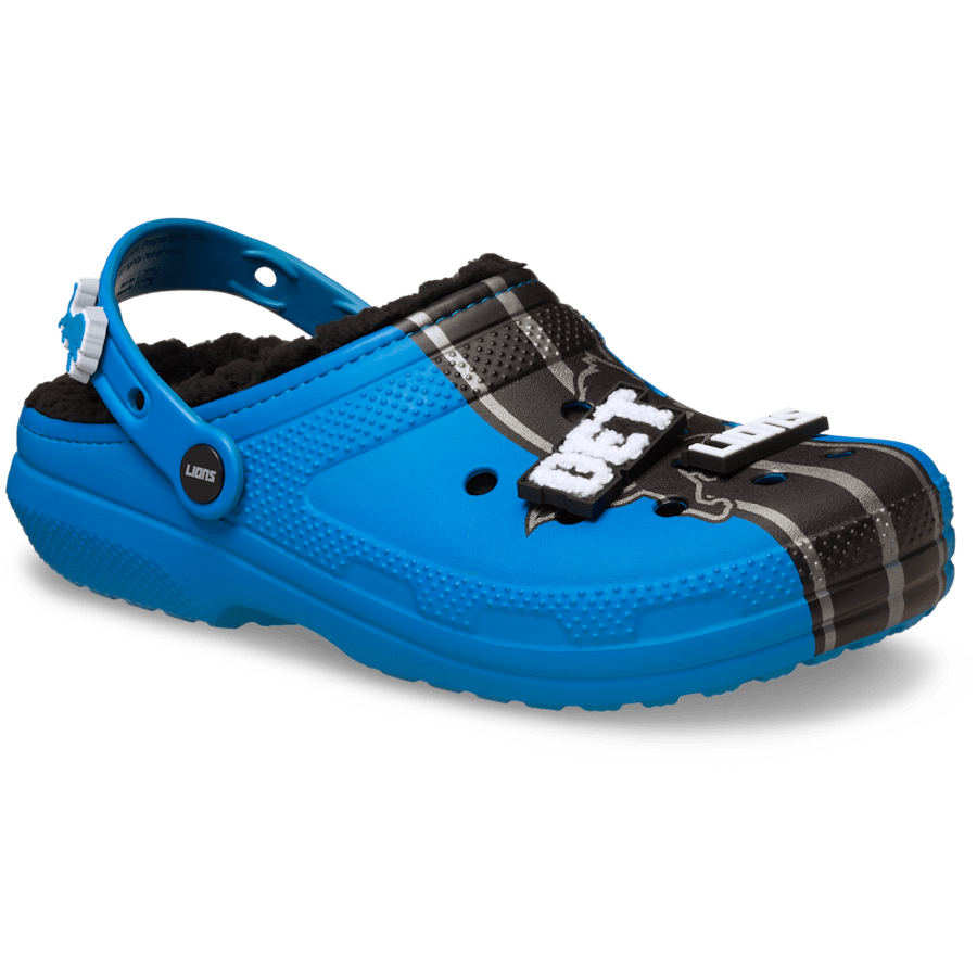 Crocs - NFL Detroit Lions Classic Lined Clog for Women|Men