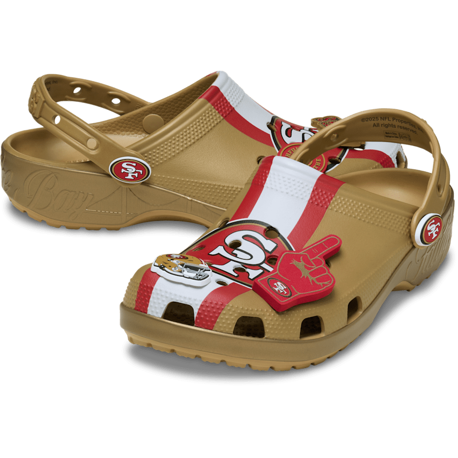 Crocs - NFL San Francisco 49ers Classic Clog for Women|Men