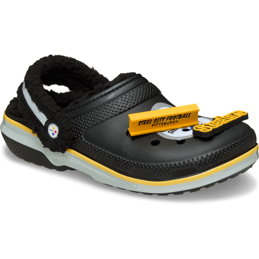 Crocs - NFL Pittsburgh Steelers Classic Lined Clog for Women|Men