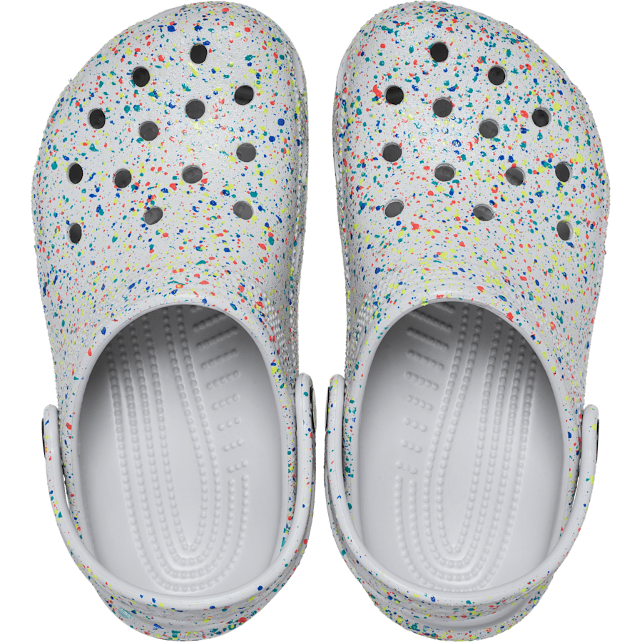 Crocs - Kids' Classic Glow Paint Splatter Clog for Kids