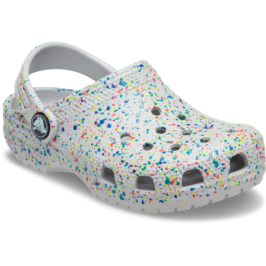 Crocs - Kids' Classic Glow Paint Splatter Clog for Kids