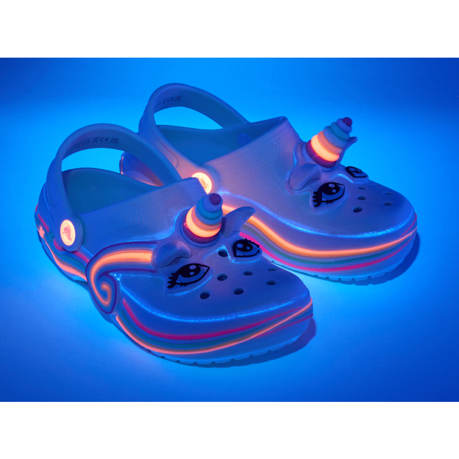 Crocs - Kids’ Classic IAM Unicorn Lights Clog for Kids