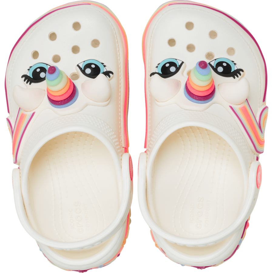 Crocs - Toddler Classic IAM Unicorn Lights Clog for Kids