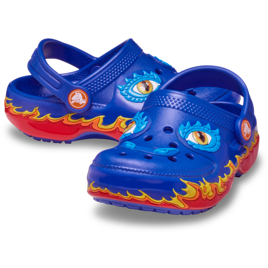 Crocs - Toddler Classic IAM Dragon Lights Clog for Kids