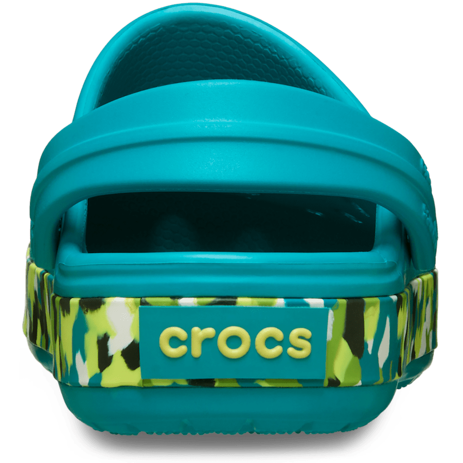 Crocs - Kids' Crocband Glow Confetti Band Clog for Kids