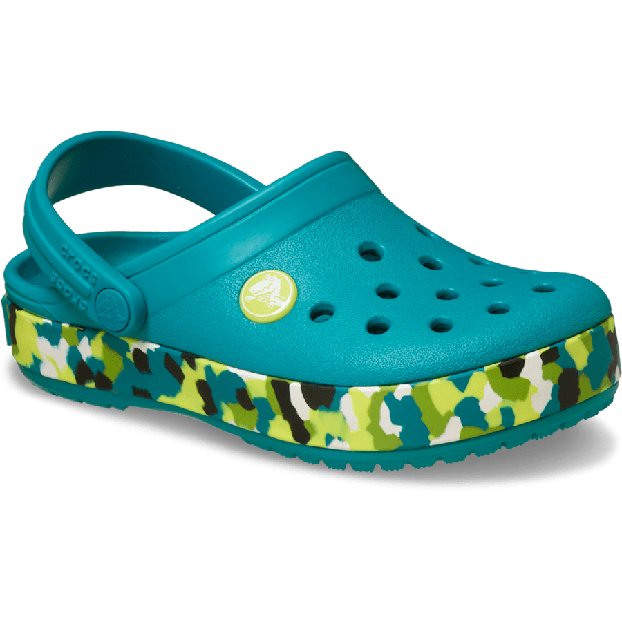 Crocs - Toddler Crocband Glow Confetti Band Clog for Kids