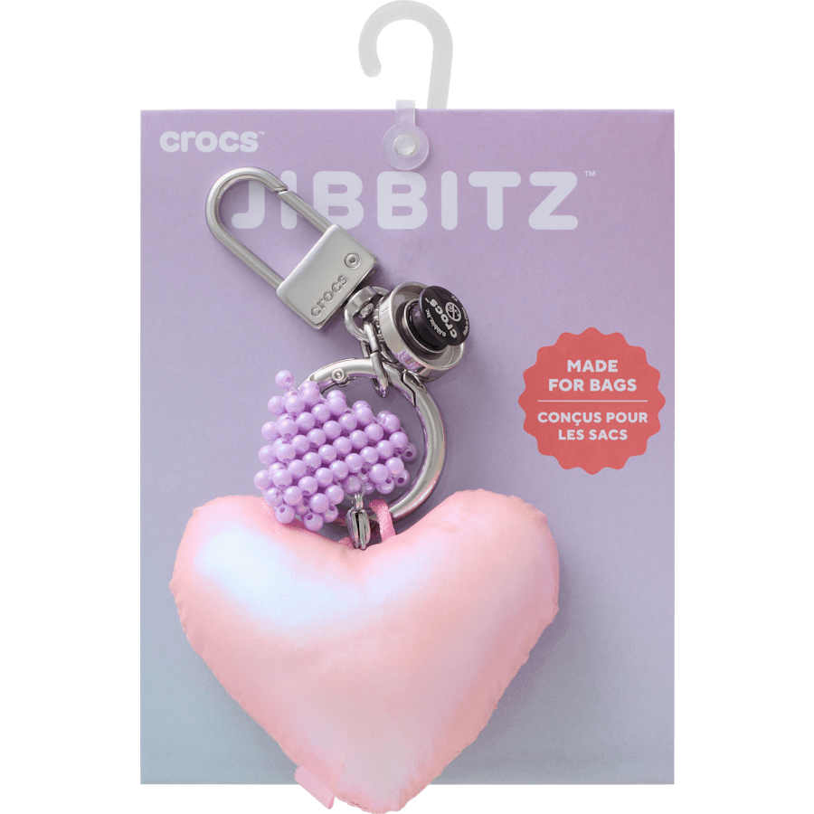 Crocs - Double Heart Bag Charm for Women|Kids