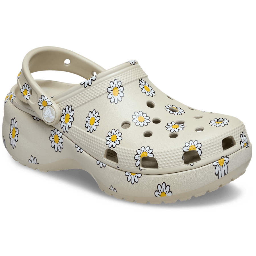 Crocs - Classic Platform Floral Clog for Women