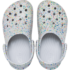 Crocs - Toddler Classic Glow Paint Splatter Clog for Kids