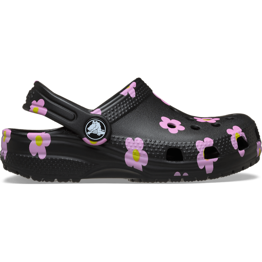 Crocs - Toddler Classic Flower Clog for Kids
