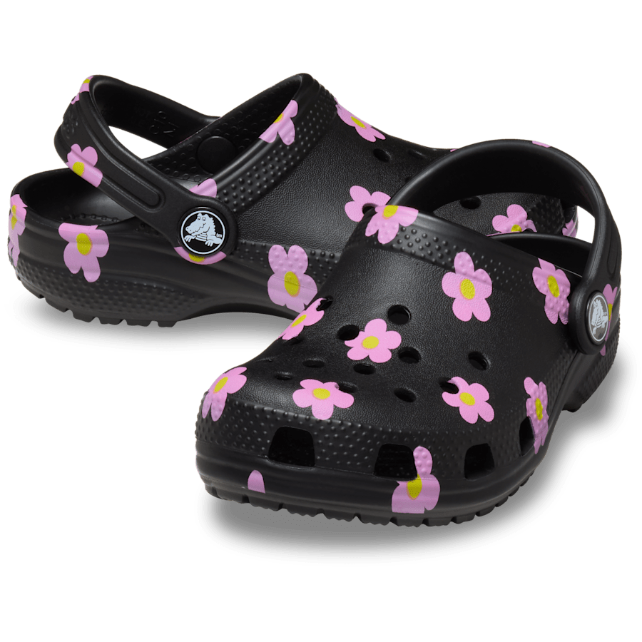 Crocs - Toddler Classic Flower Clog for Kids