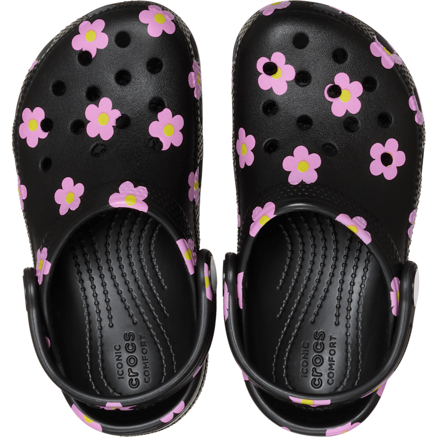Crocs - Toddler Classic Flower Clog for Kids