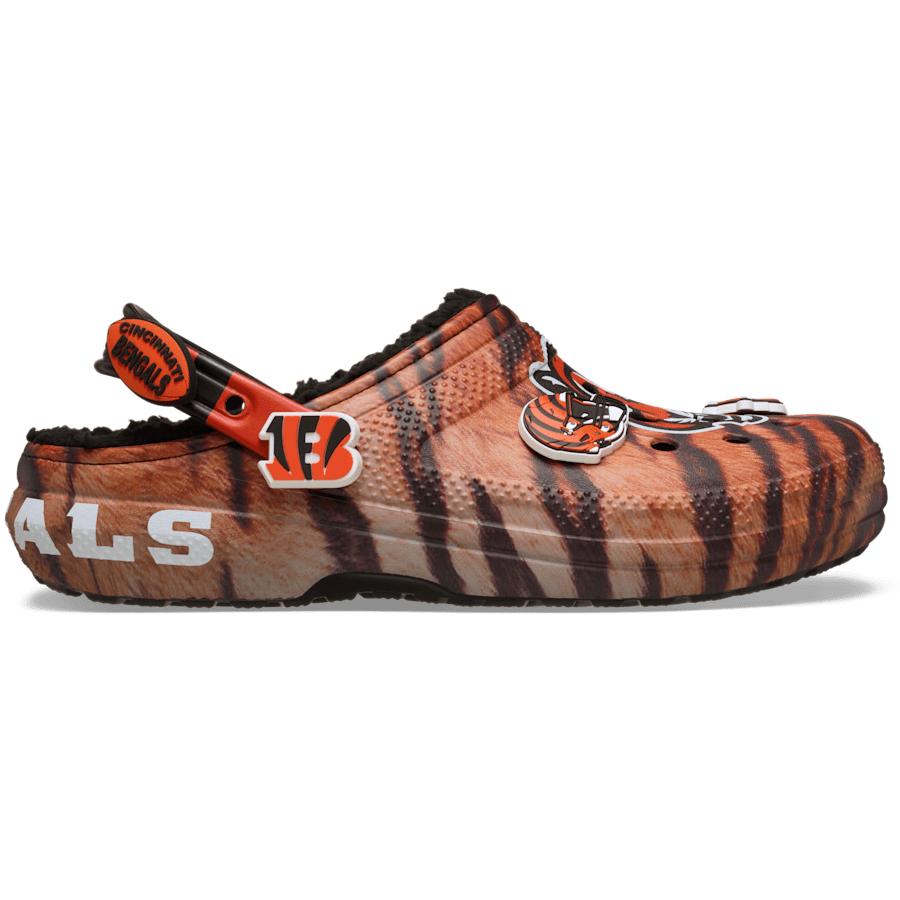 Crocs - NFL Cincinnati Bengals Classic Lined Clog for Women|Men