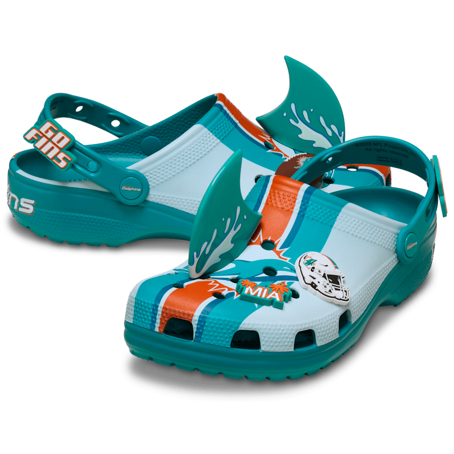 Crocs - NFL Miami Dolphins Classic Clog for Women|Men