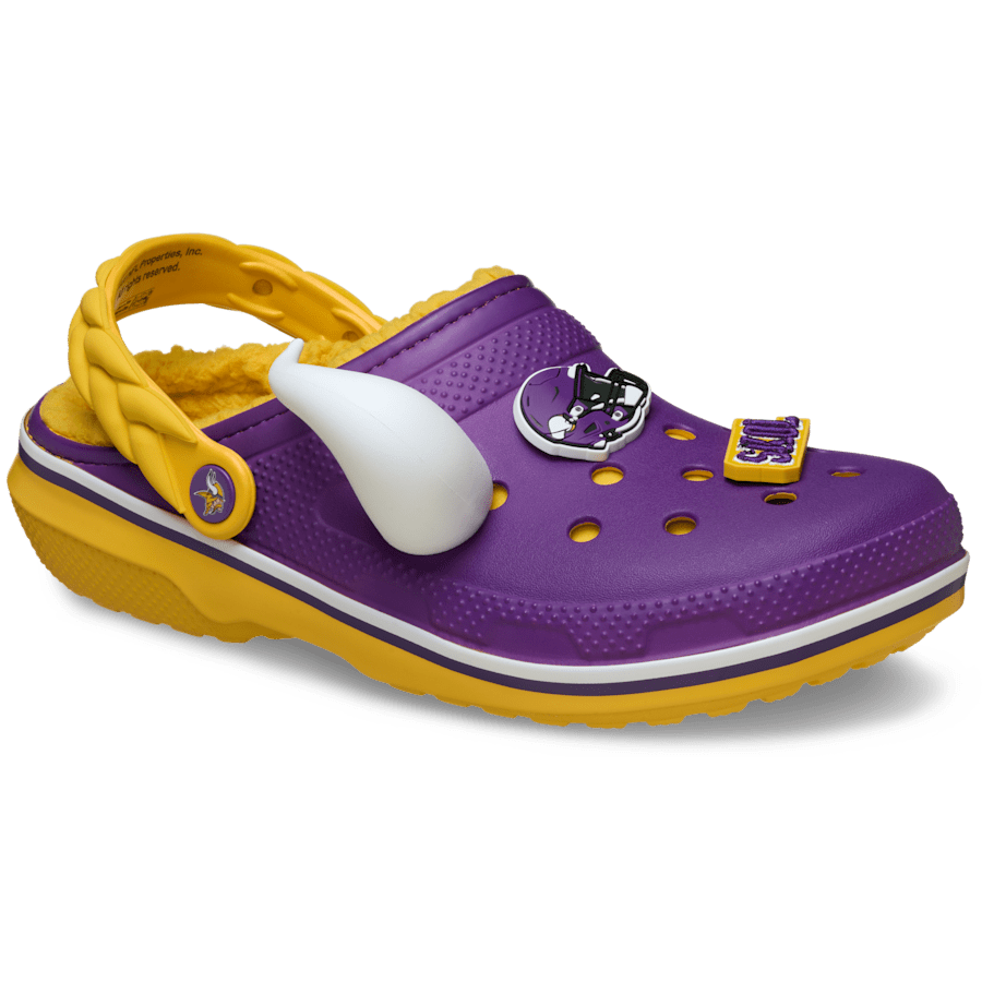 Crocs - NFL Minnesota Vikings Classic Lined Clog for Women|Men