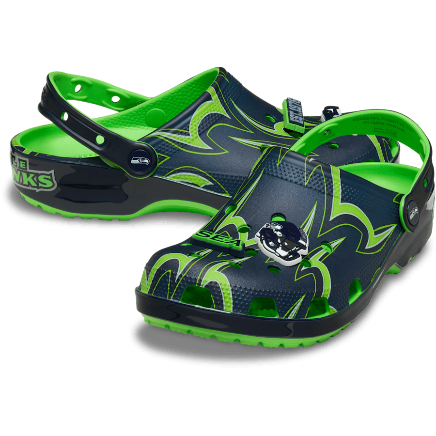 Crocs - NFL Seattle Seahawks Classic Clog for Women|Men