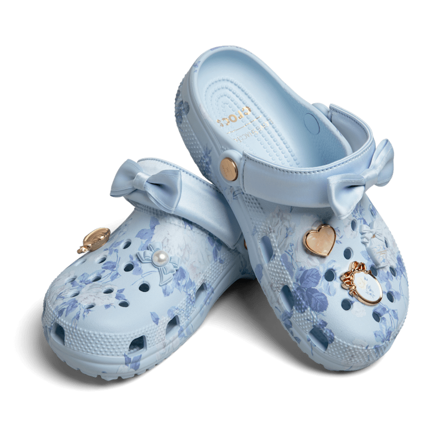 Crocs - LoveShackFancy Blue Classic Clog for Women