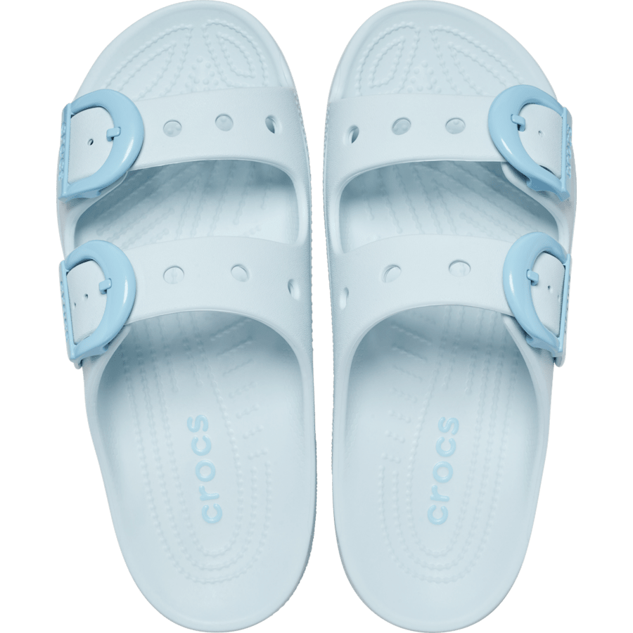 Crocs - Women's Saturday Enamel Buckle Sandal for Women