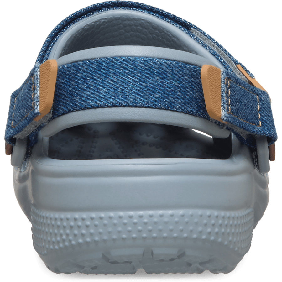 Crocs - Kids' Classic Denim Adjustable Backstrap Clog for Kids