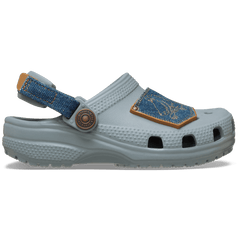 Crocs - Toddler Classic Denim Adjustable Backstrap Clog for Kids