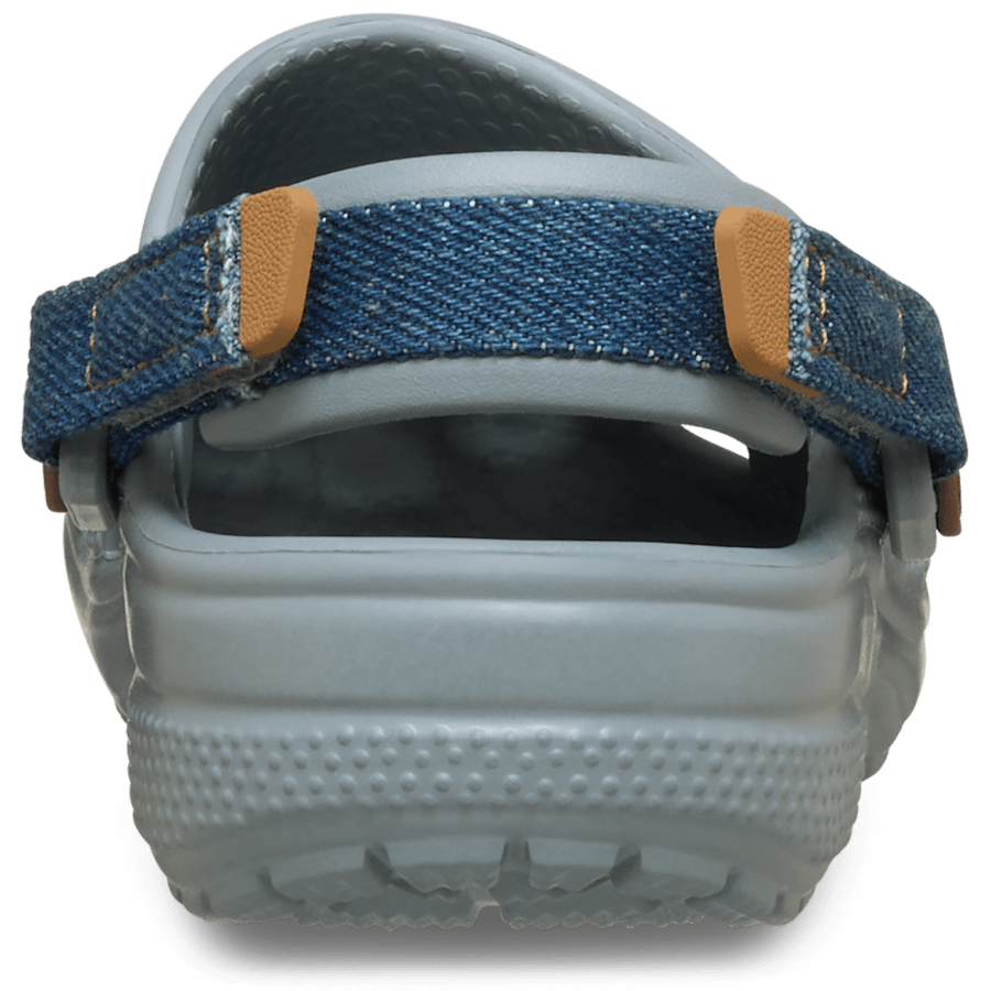 Crocs - Toddler Classic Denim Adjustable Backstrap Clog for Kids