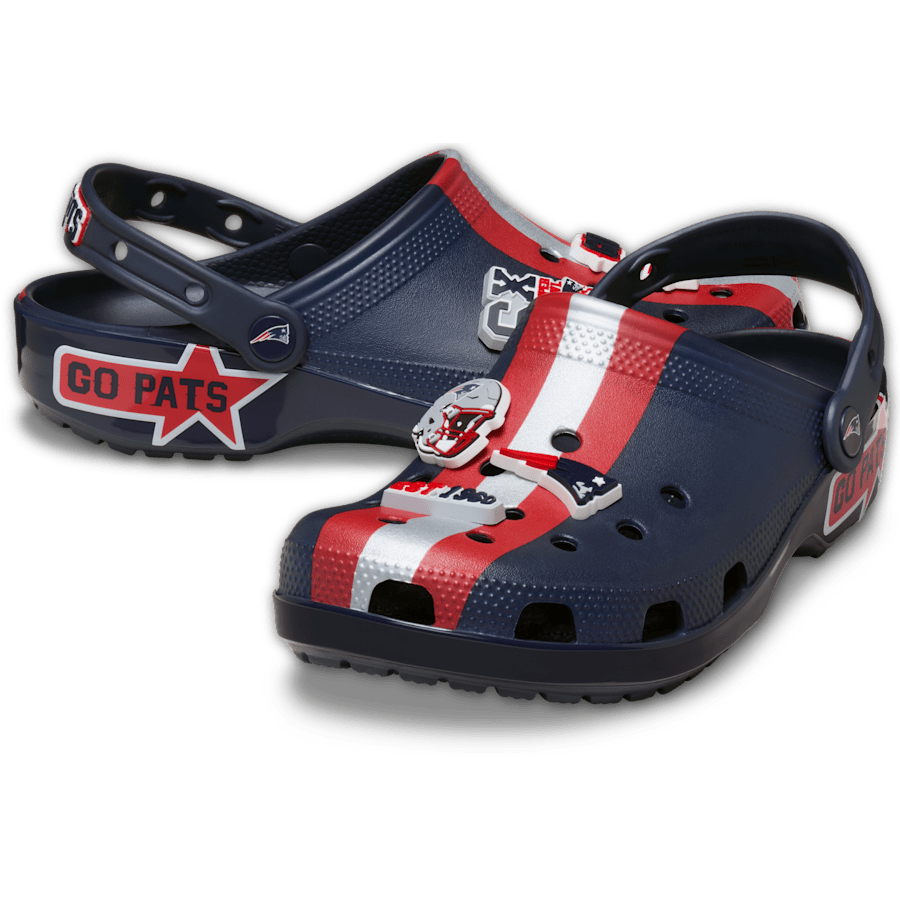 Crocs - NFL New England Patriots Classic Clog for Women|Men