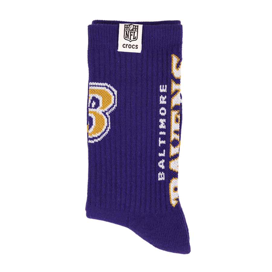 Crocs - NFL Baltimore Ravens Crocs Socks for Men