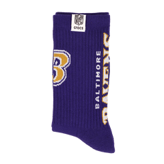 Crocs - NFL Baltimore Ravens Crocs Socks for Men