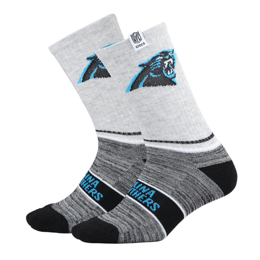 Crocs - NFL Carolina Panthers Crocs Socks for Men
