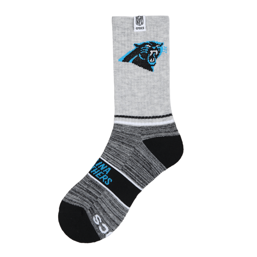 Crocs - NFL Carolina Panthers Crocs Socks for Men