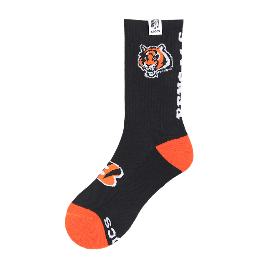 Crocs - NFL Cincinnati Bengals Crocs Socks for Men