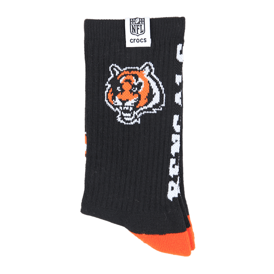 Crocs - NFL Cincinnati Bengals Crocs Socks for Men