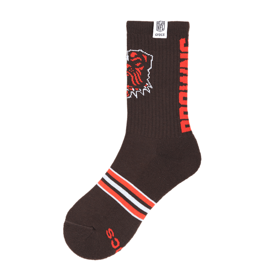Crocs - NFL Cleveland Browns Crocs Socks for Men