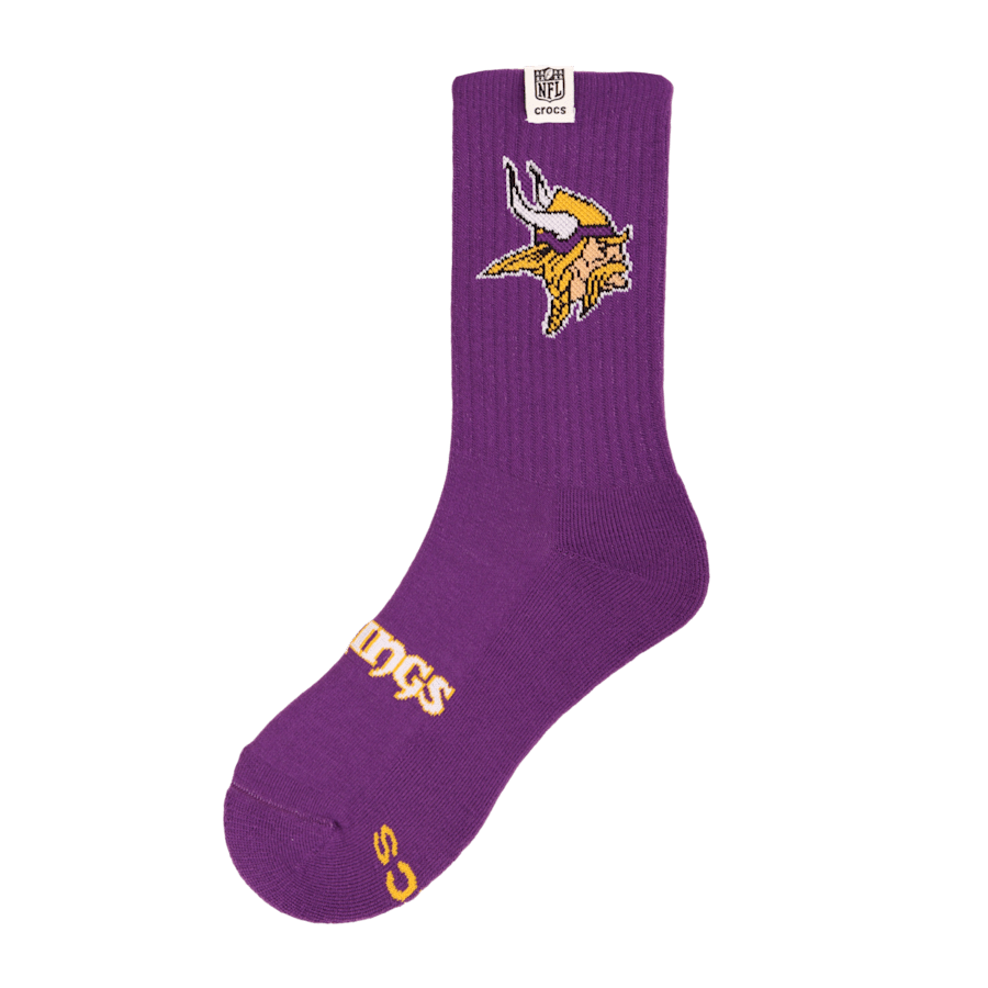Crocs - NFL Minnesota Vikings Crocs Socks for Men