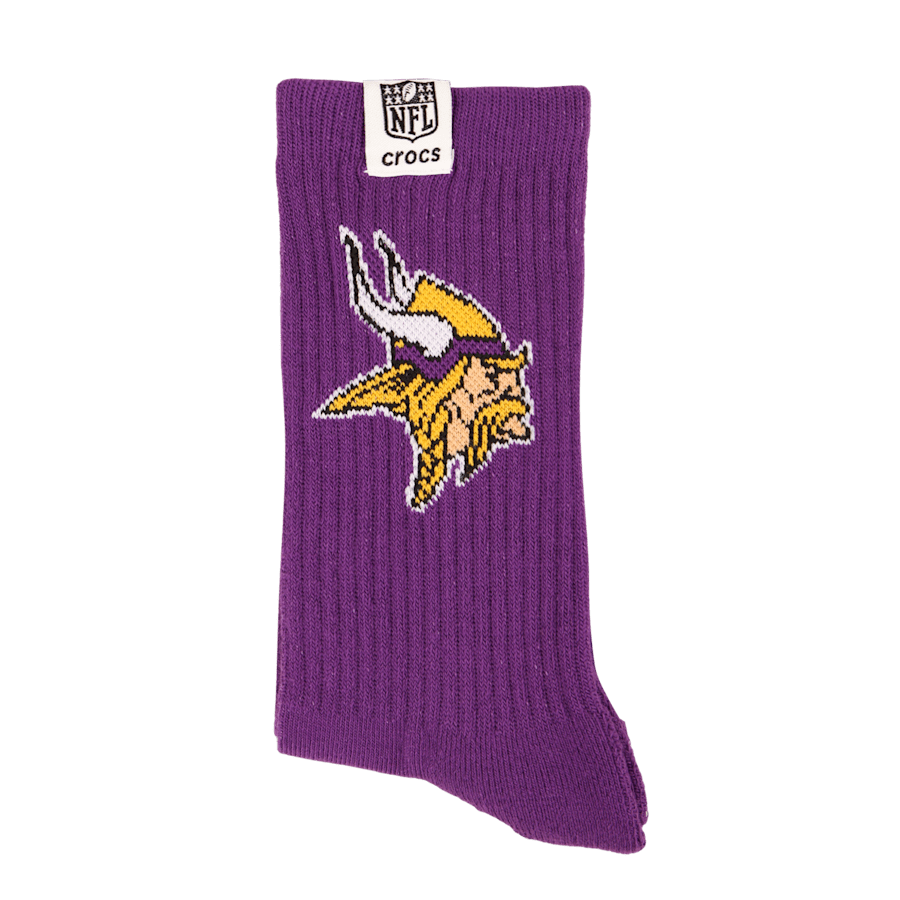 Crocs - NFL Minnesota Vikings Crocs Socks for Men