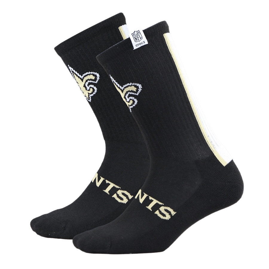 Crocs - NFL New Orleans Saints Crocs Socks for Men