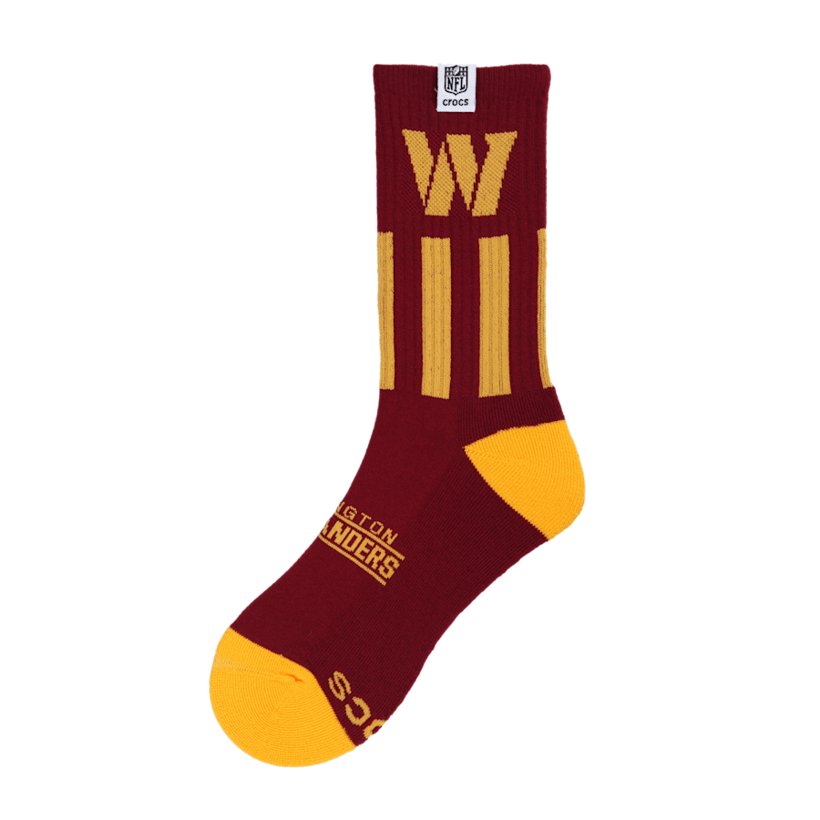 Crocs - NFL Washington Commanders Crocs Socks for Men