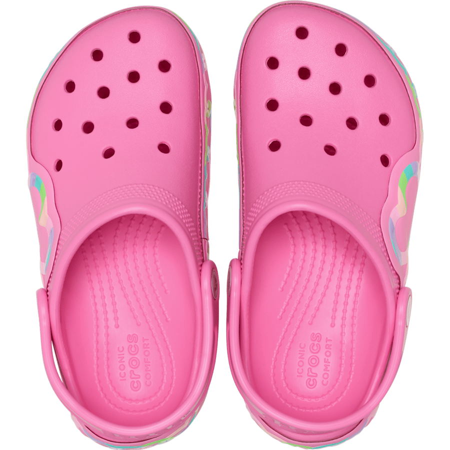 Crocs - Kids' Classic Heart Lights Clog for Kids
