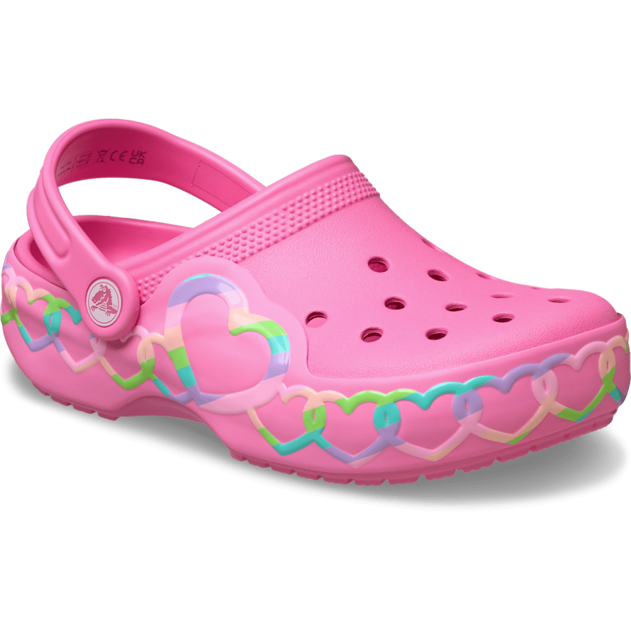 Crocs - Kids' Classic Heart Lights Clog for Kids