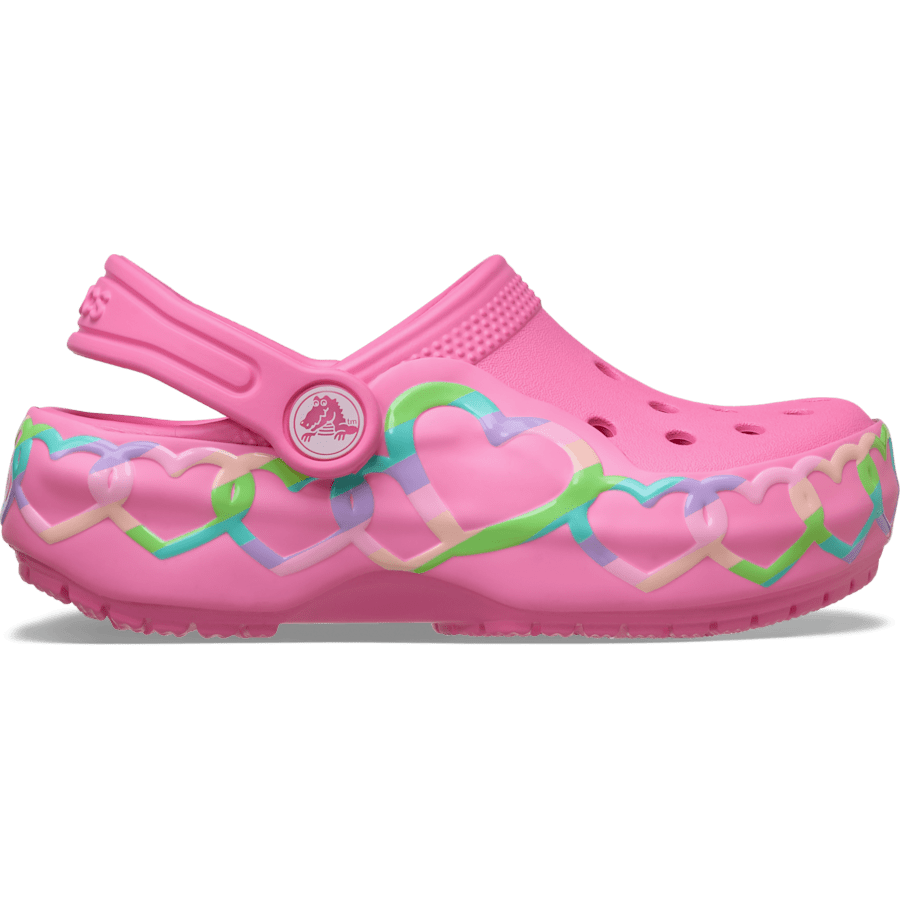 Crocs - Toddler Classic Heart Lights Clog for Kids