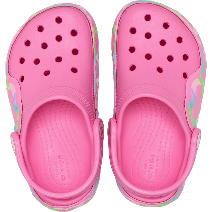 Crocs - Toddler Classic Heart Lights Clog for Kids