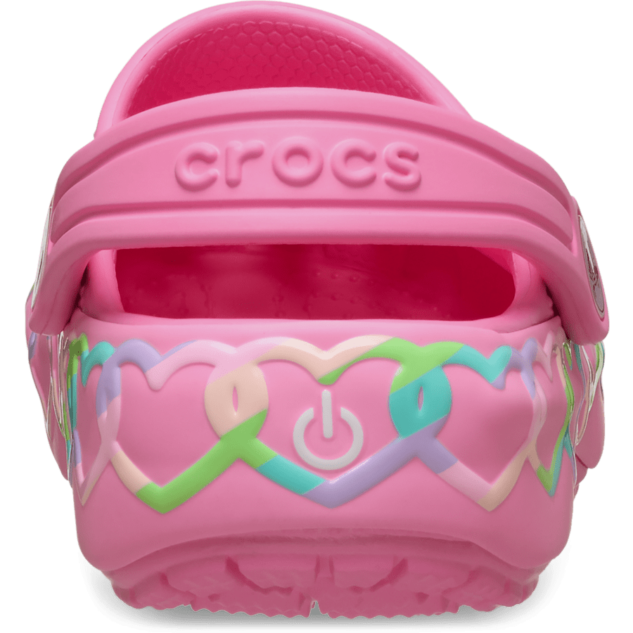 Crocs - Toddler Classic Heart Lights Clog for Kids