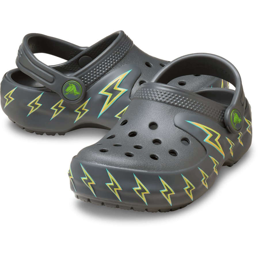 Crocs - Toddler Classic Bolt Lights Clog for Kids